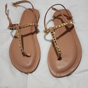 Shu shop sandals size 7.5 tan